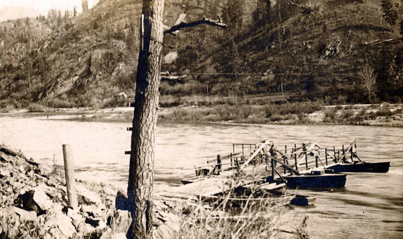 Peck Ferry. Peck, Idaho.