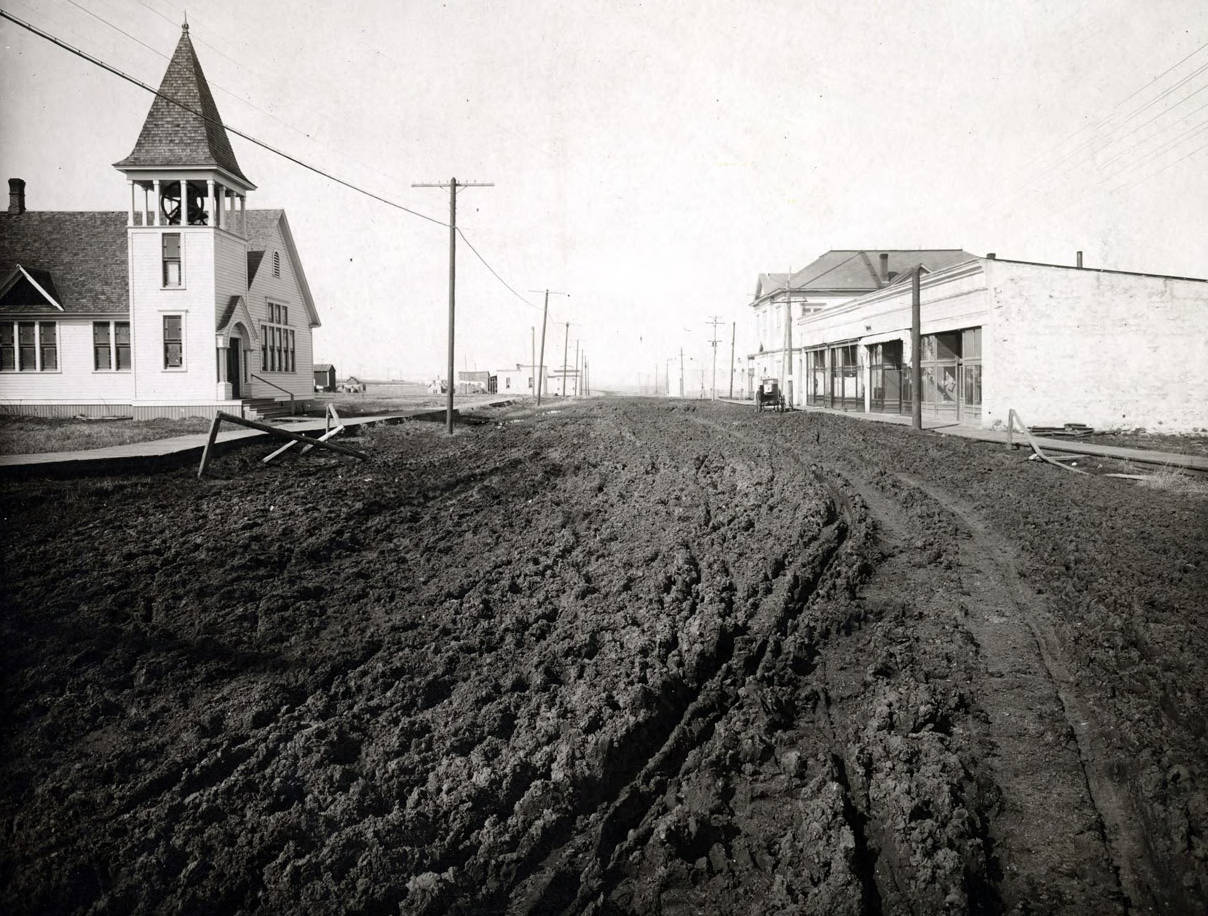 West end of Main Street. Grangeville, Idaho.