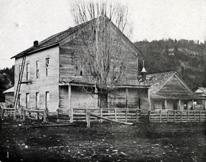 Courthouse. Mount Idaho, Idaho.