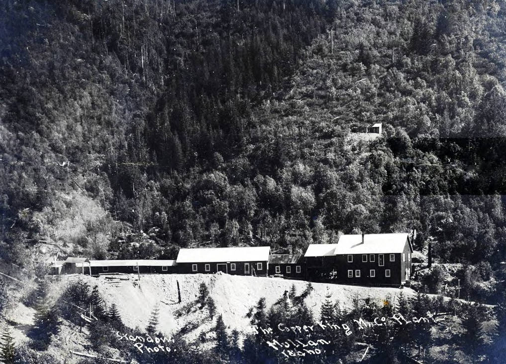 Copper King Mining Company plant. Mullan, Idaho.