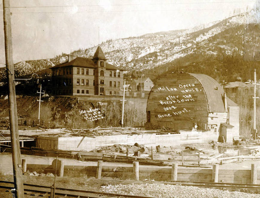 Mullan Opera House. Mullan, Idaho.