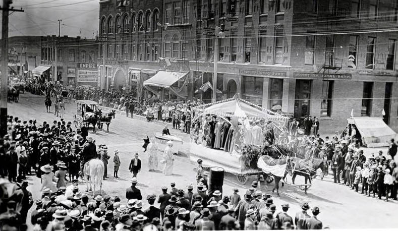 4th of July parade on Main Street. Moscow, Idaho.