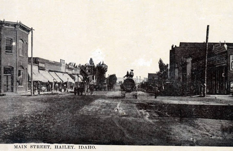 Main Street. Hailey, Idaho.