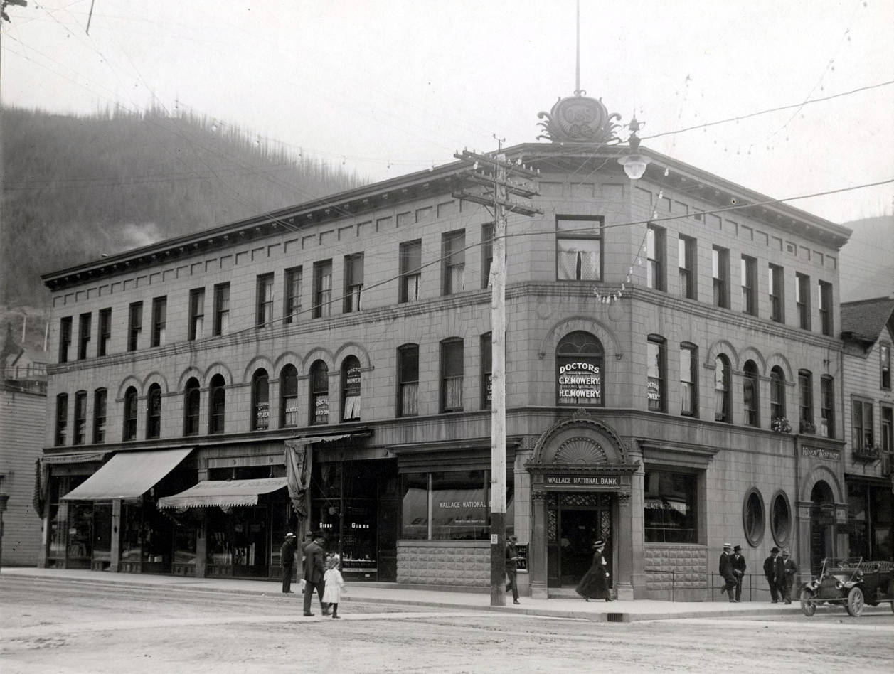 Wallace National Bank. Wallace, Idaho.