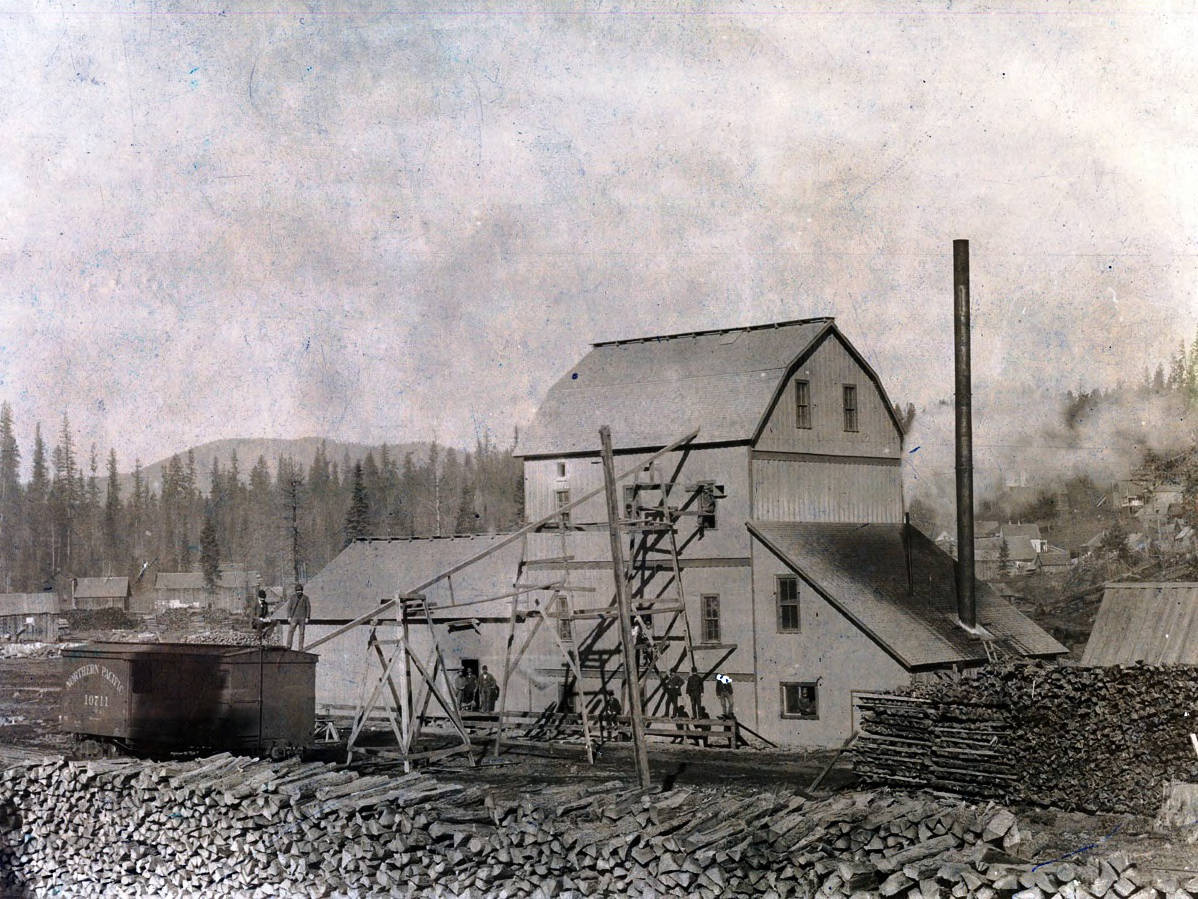 Idaho Bean Co. and elevator. Troy, Idaho.