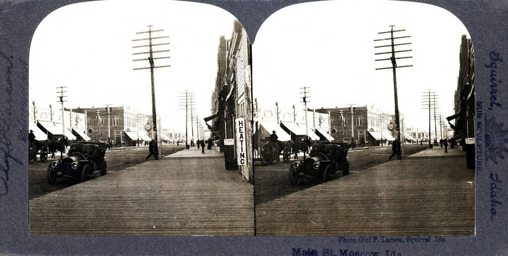 Main Street. Moscow, Idaho.