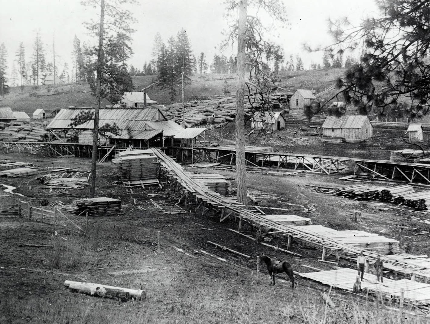 Ramey's Mill on Murphy Place. Russell, Idaho.