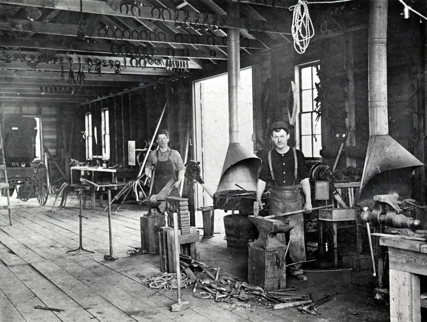 Mohler Blacksmith Shop. Mohler, Idaho.